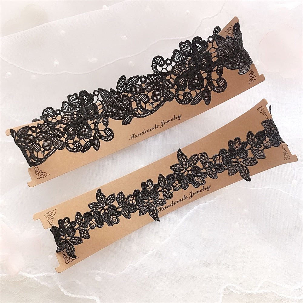 Womens Sexy Elastic Garters Girls Cosplay Lace Floral Thigh Ring Garter Bride Wedding Party Bridal Accessories Leg Garter Belt