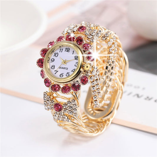 2021 Top Brand Luxury Rhinestone Bracelet Watch Women Watches Ladies Wristwatch Relogio Feminino Reloj Mujer Montre Femme Clock