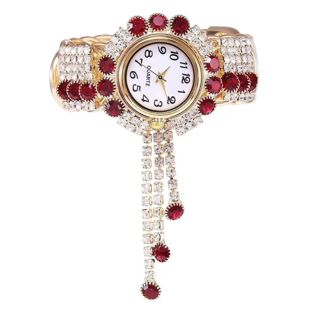 2021 Top Brand Luxury Rhinestone Bracelet Watch Women Watches Ladies Wristwatch Relogio Feminino Reloj Mujer Montre Femme Clock